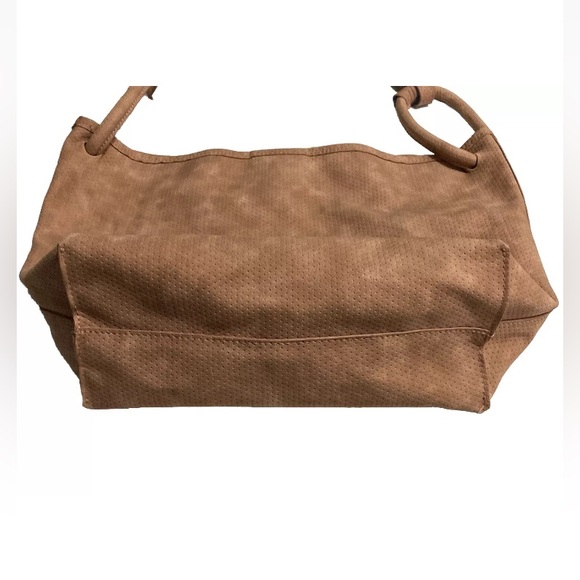 Anthropologie Suede Tan Tie Dye Purse & Bag! - Picture 6 of 14